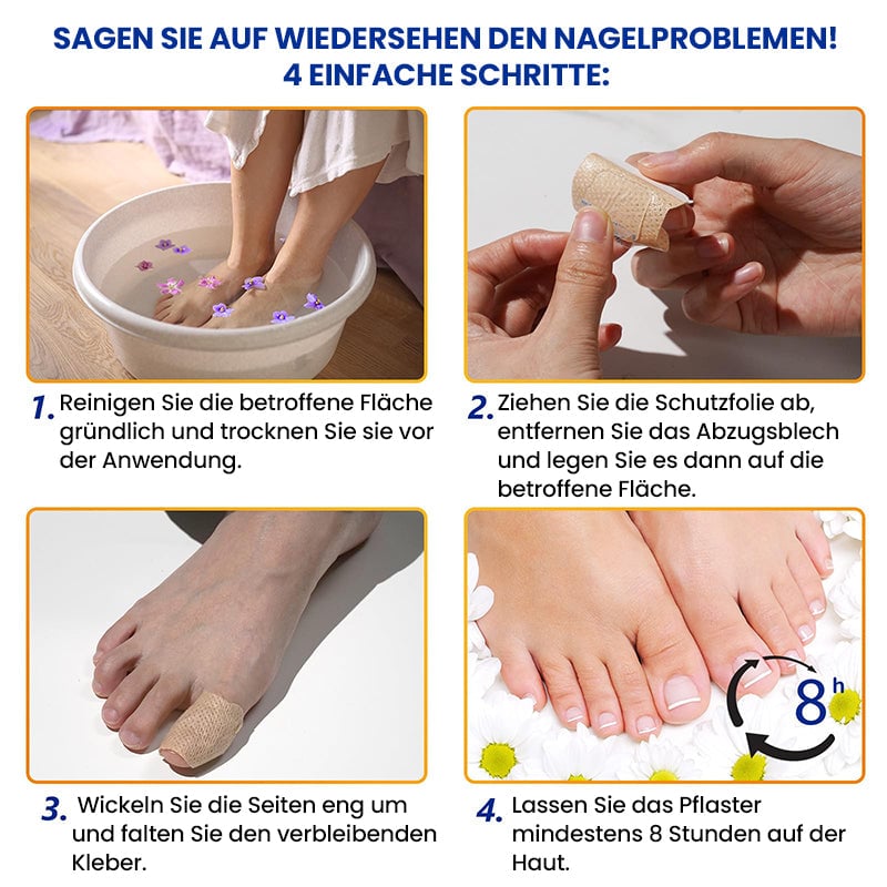 Onychomykose-Aufkleber