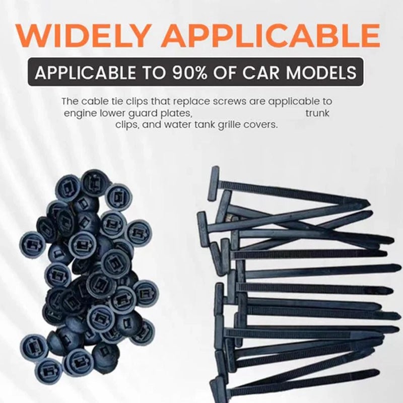 Universal-Kabelbinderschnalle aus Nylon