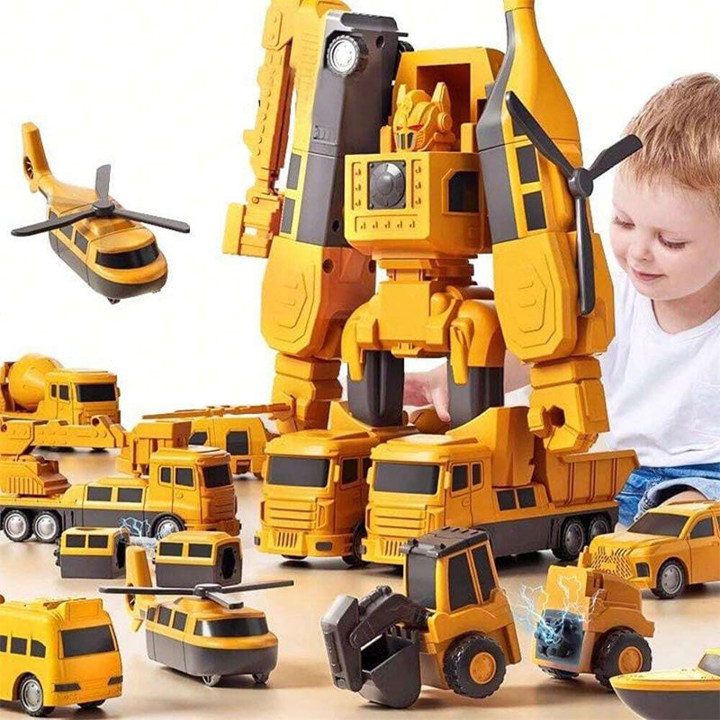 Magnetisches Transform-Engineering-Auto-Zusammenbauspielzeug