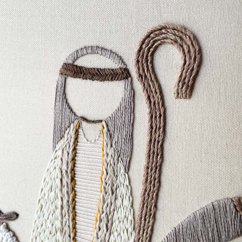 Krippen-Stickset
