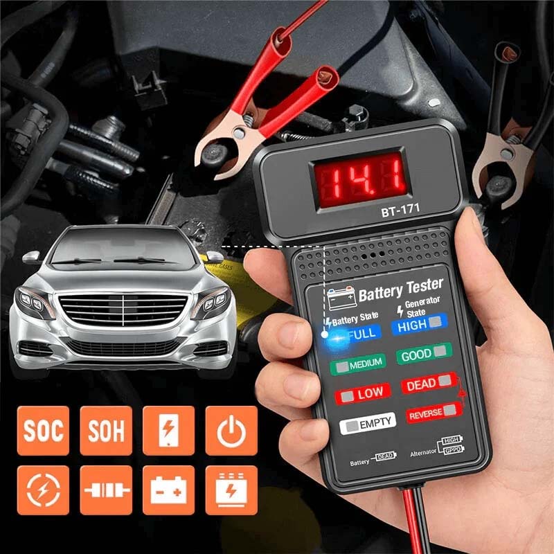 Multifunktionaler 12-V-Batterietester für Autos