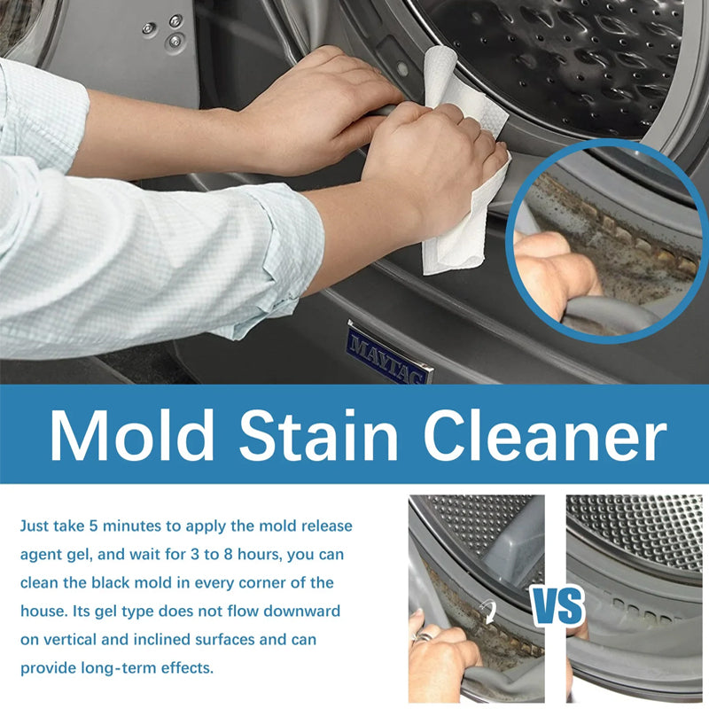 Washing machine mildew remover
