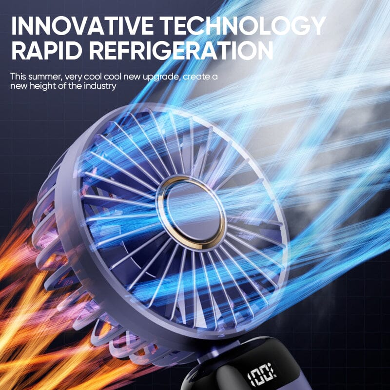 Tragbarer elektrischer USB-Ventilator
