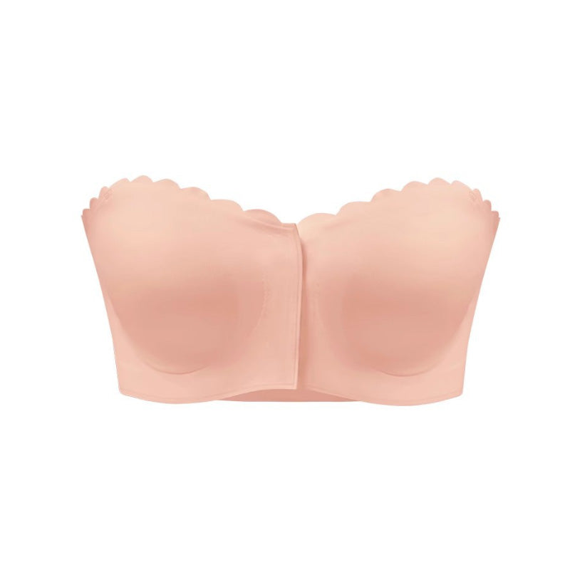 Women's Solid Print Strapless Bra