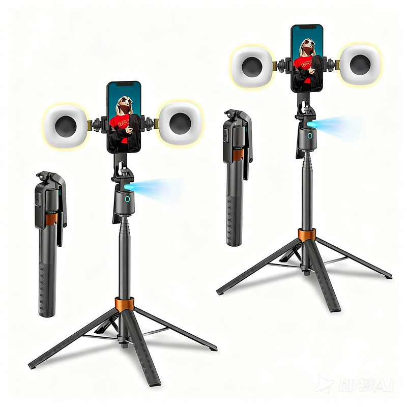 📸Intelligenter AI-Verfolgungs-Gimbal-Selfie-Stick