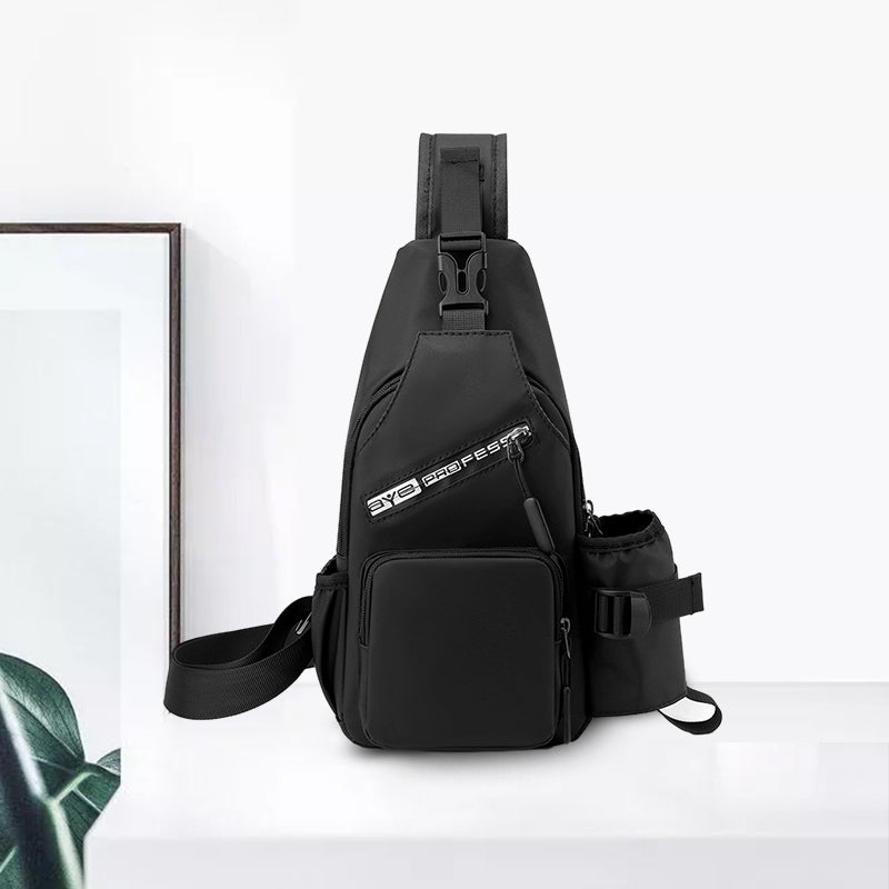 Herren Brusttasche aus Lederfolie