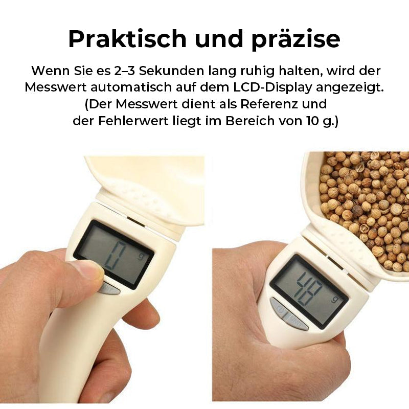 Messlöffelwaage für Lebensmittel
