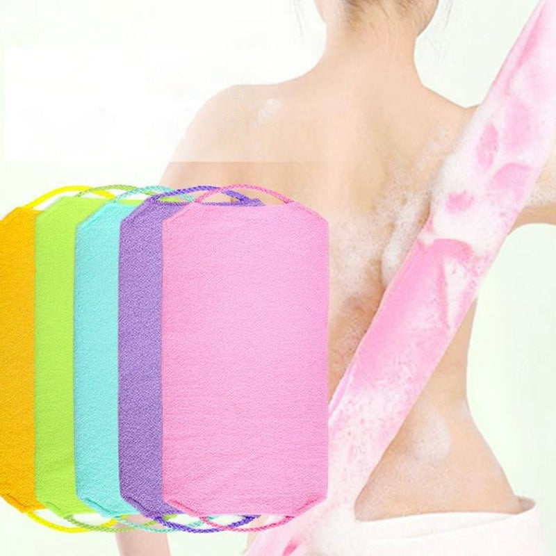 Dehnbares Badetuch zur Rückenmassage