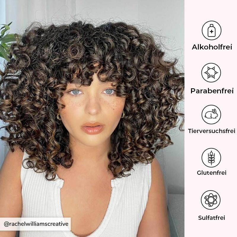 Traummantel für lockiges Haar