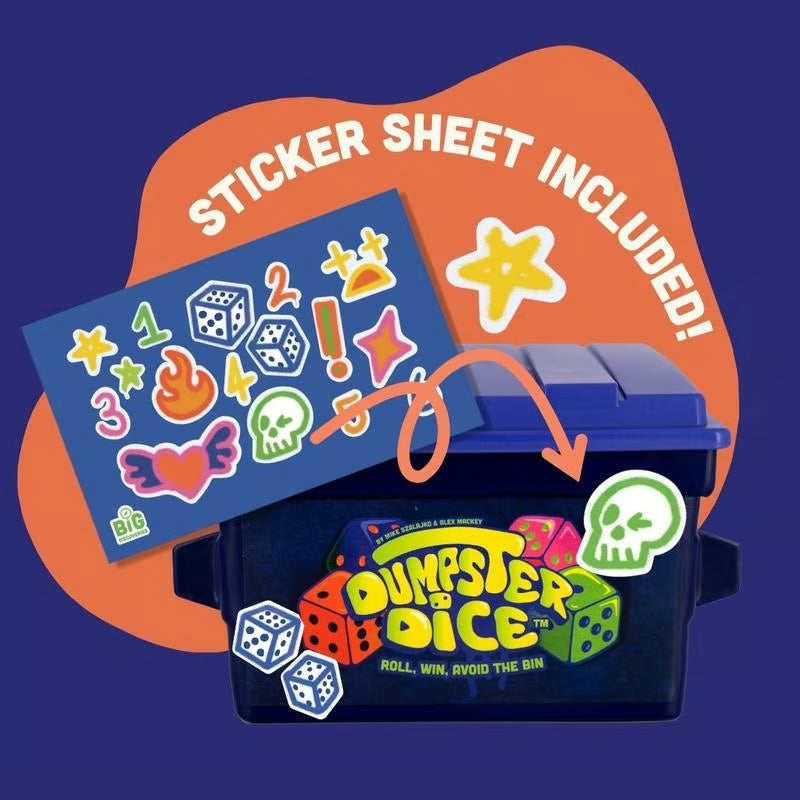 Dumpster Dice - Schnelles Familienspiel mit Würfeln