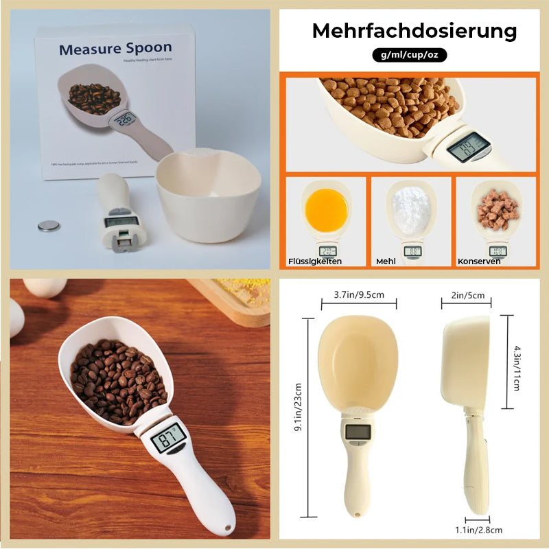 Messlöffelwaage für Lebensmittel