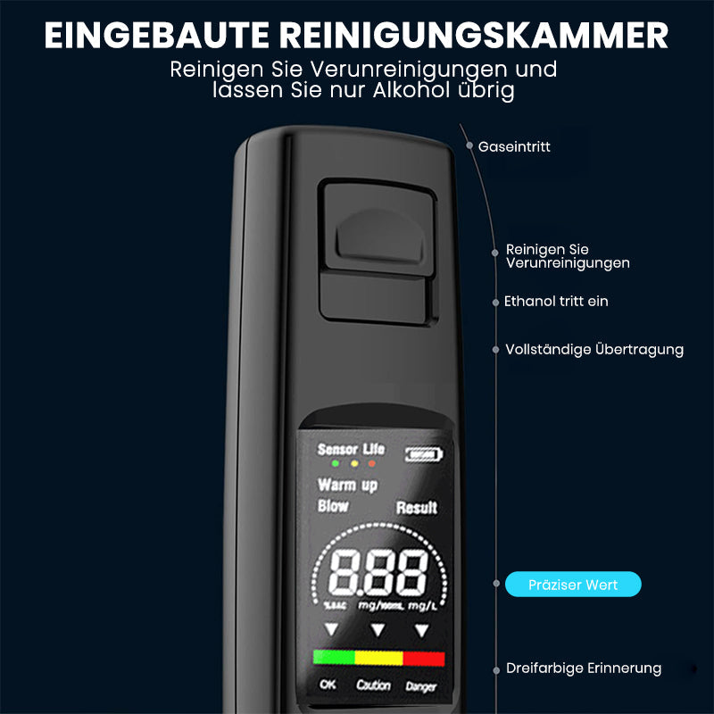 Tragbarer Alkoholtester