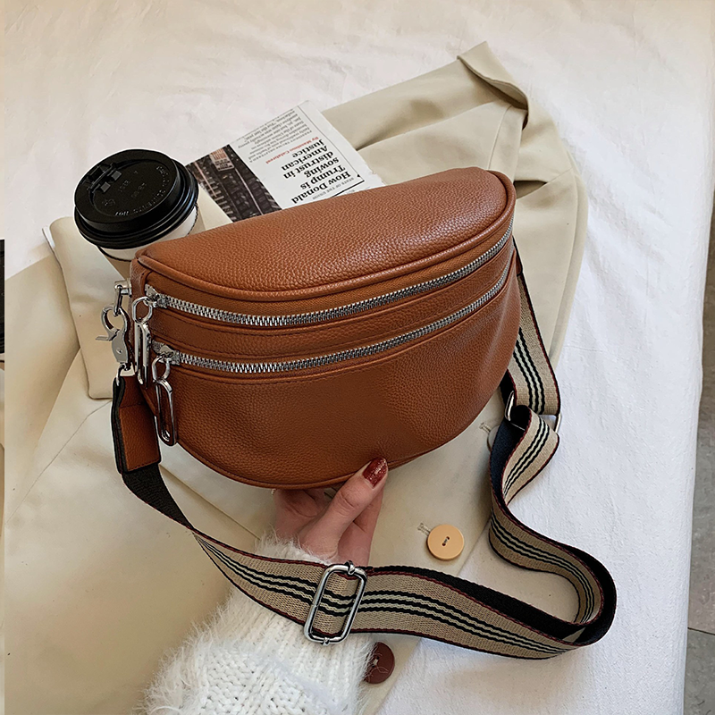 Umhängetasche mit mehreren Taschen