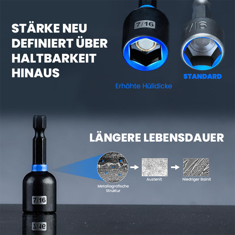 Magnetischer Schlagschrauber-Satz