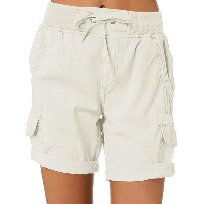 Hohe Taille Damen lässig lose Shorts