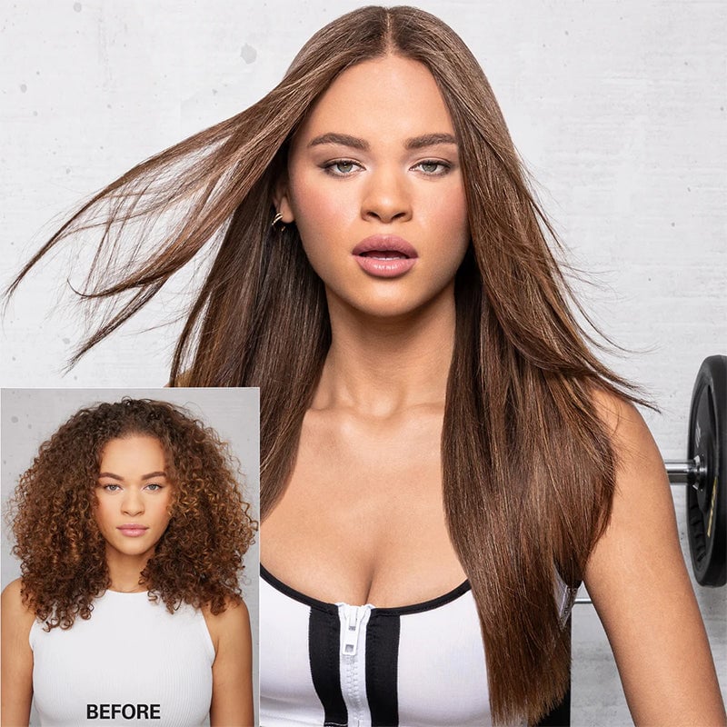 Traummantel für lockiges Haar