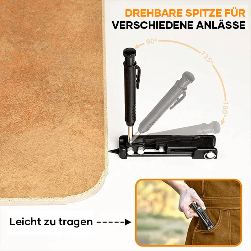 Multifunktionales Konstruktions-Bleistift-Anreißwerkzeug