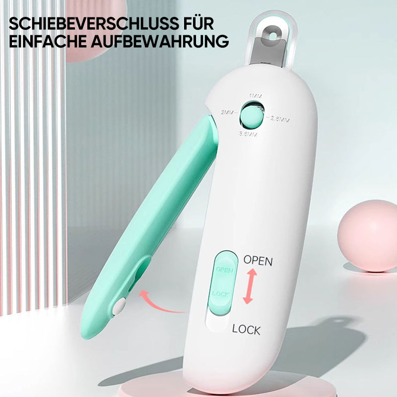 Katzennagelknipser mit verstellbarer Blende