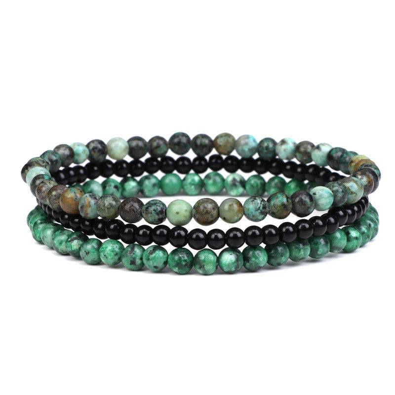 Amethyst-Stressabbau Perlenarmband