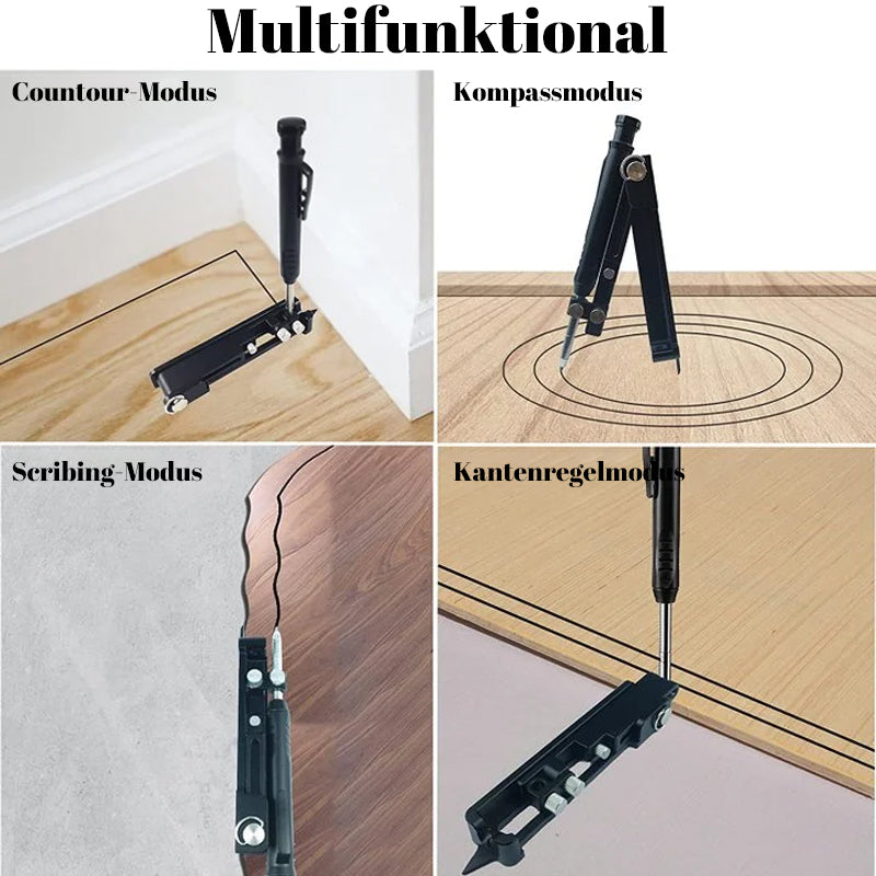 Multifunktionales Konstruktions-Bleistift-Anreißwerkzeug