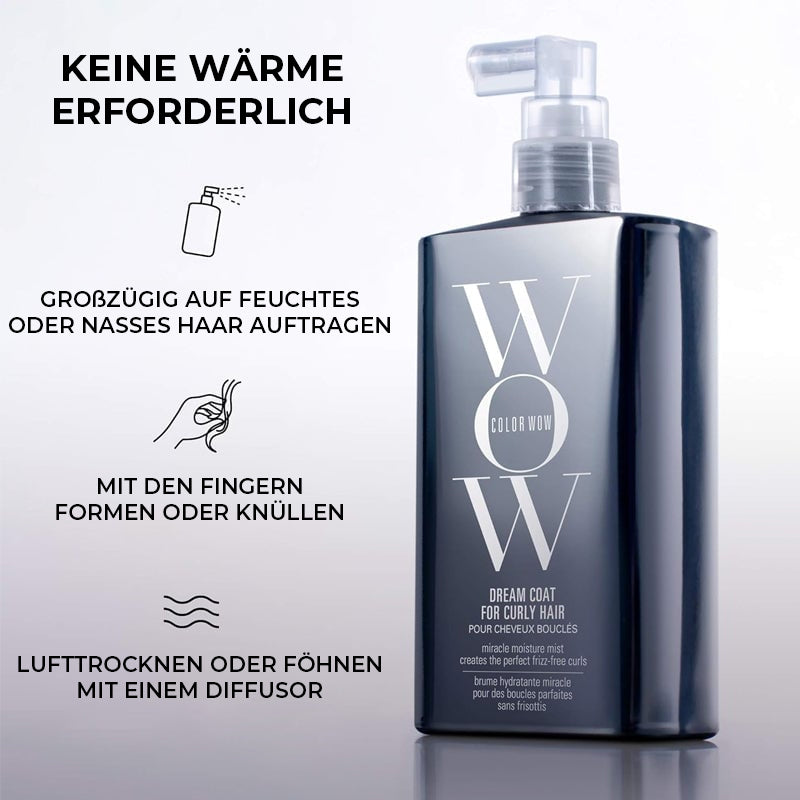 Traummantel für lockiges Haar