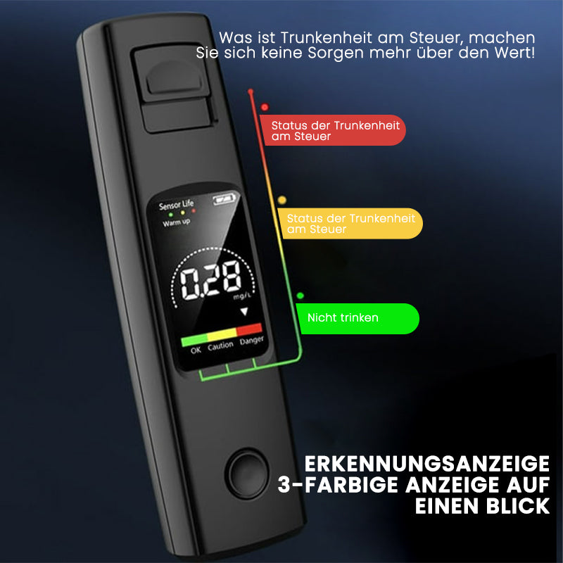 Tragbarer Alkoholtester