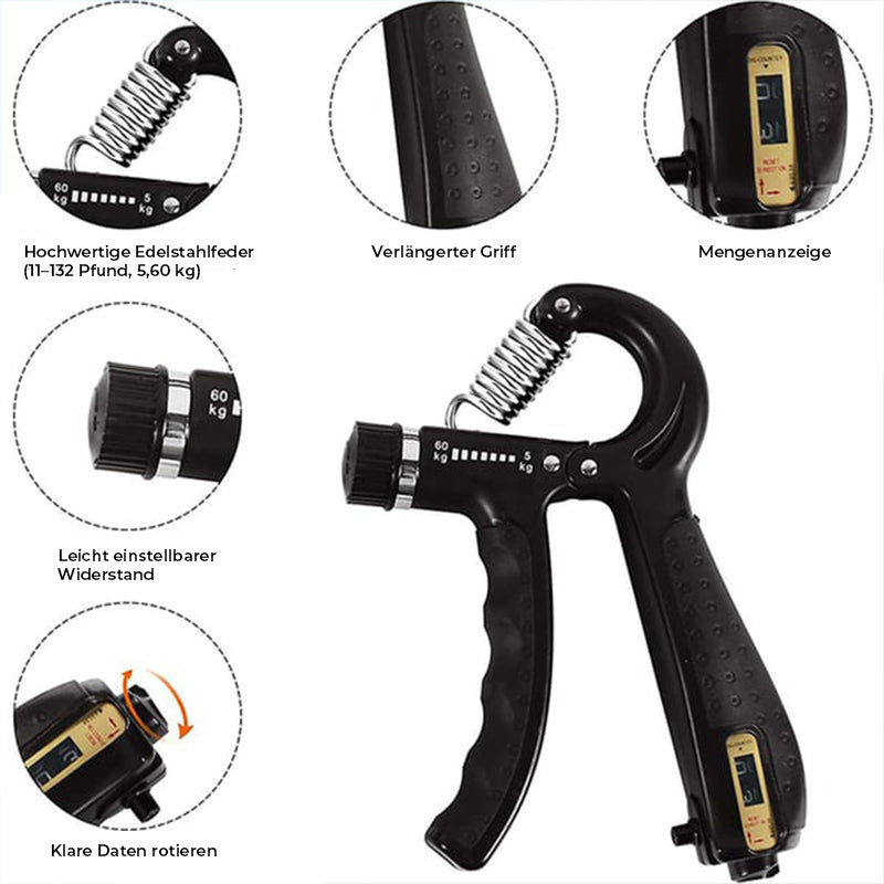 Handgriff-Stärker-Set (5er-Pack)