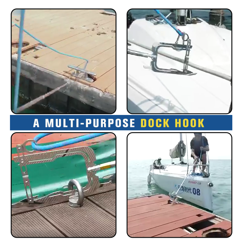 Multifunktionaler Dockhaken