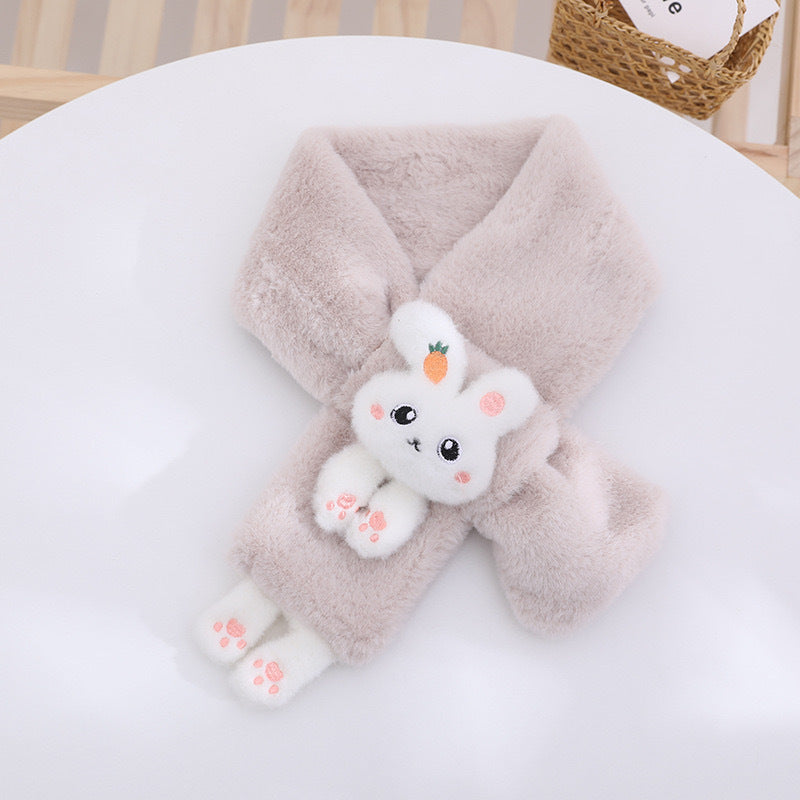 Süßer Bär Plüschschal für Erwachsene und Kinder