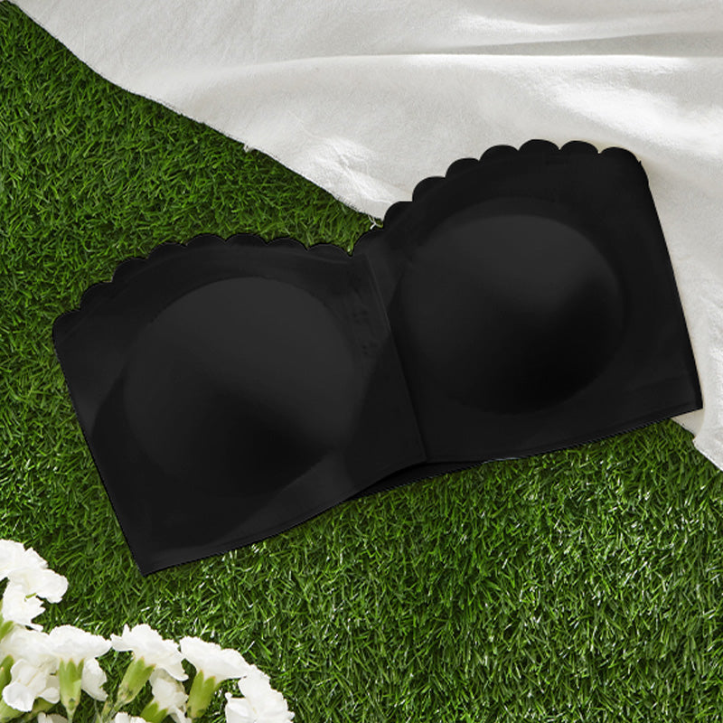 Women's Solid Print Strapless Bra