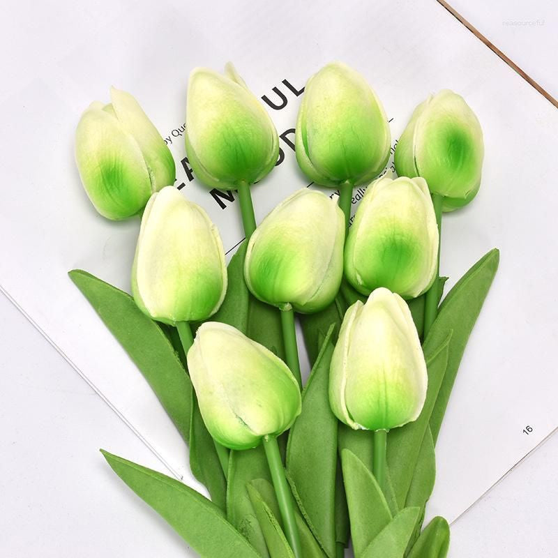 Künstliche Tulpenblumen für den Außenbereich 1 Bündel (7 Stück)