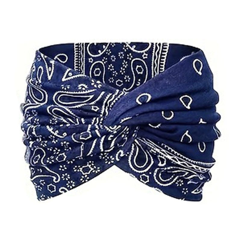 Yoga-Stirnband mit Kreuz-Print