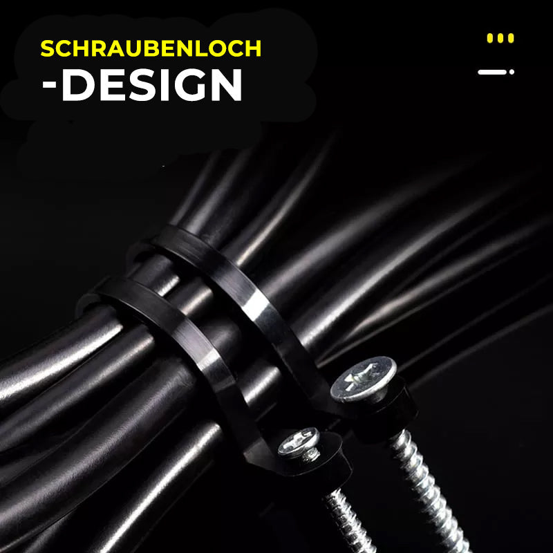 Kabelbinder Mit Schraubloch- 250 STÜCK