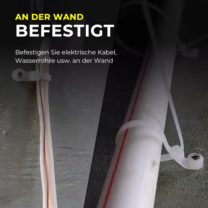 Kabelbinder Mit Schraubloch- 250 STÜCK