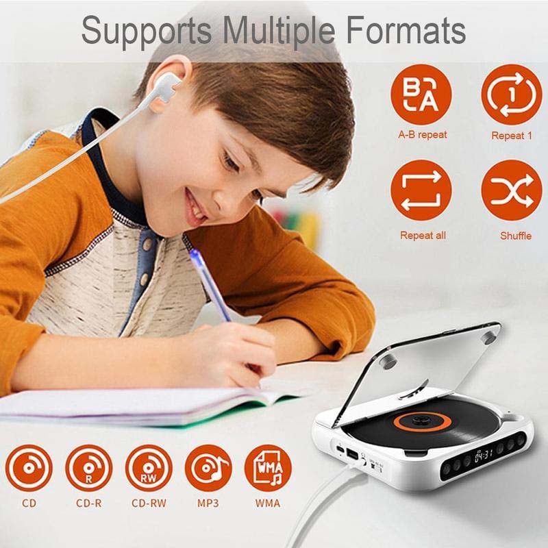 Tragbarer Bluetooth-kompatibler CD-Player