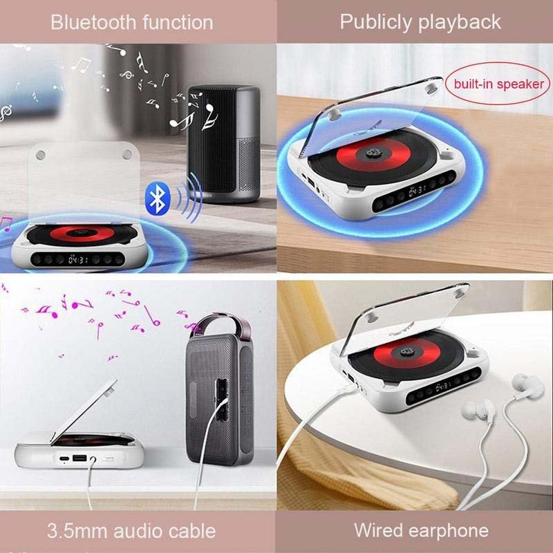 Tragbarer Bluetooth-kompatibler CD-Player