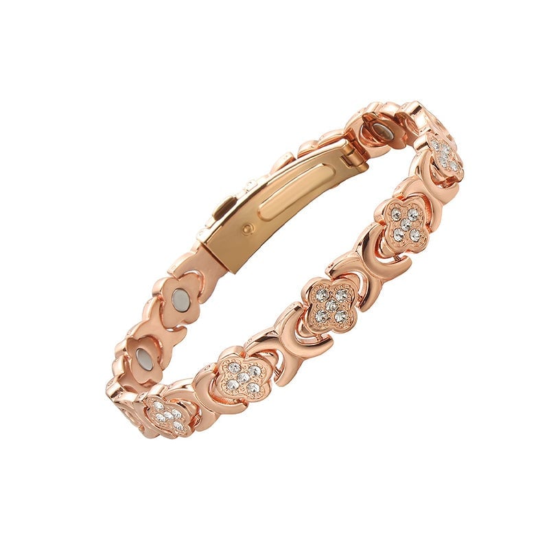 Blumenarmband aus Kupfer