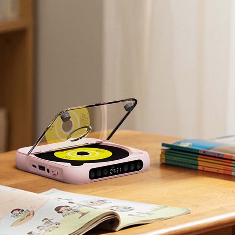 Tragbarer Bluetooth-kompatibler CD-Player