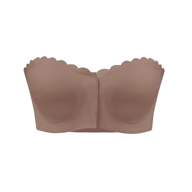 Women's Solid Print Strapless Bra