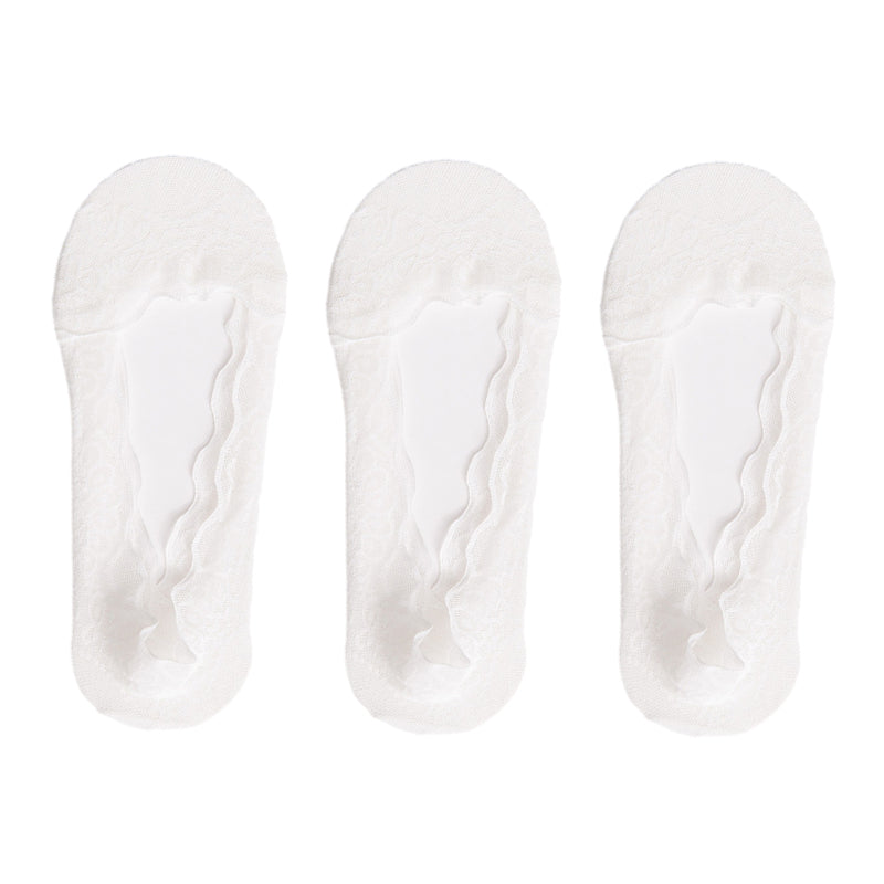 Spitzenlose Einlegesocken für Frauen