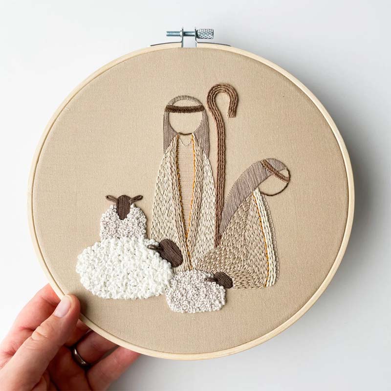 Krippen-Stickset
