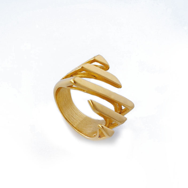 Modischer einfacher Twill-Ring