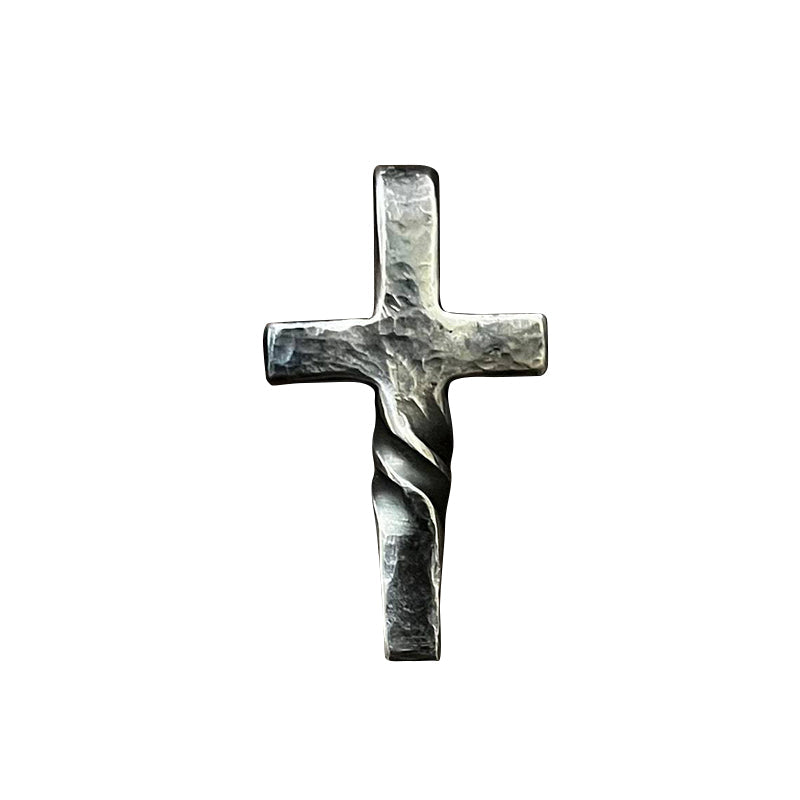 Vintage-Kreuz-Halskette