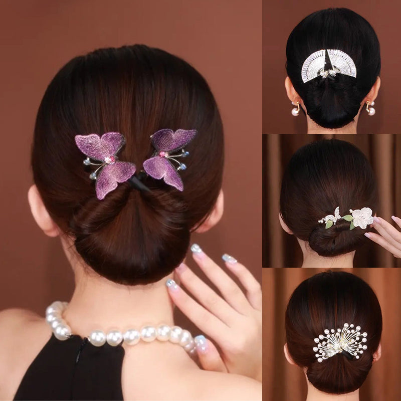 Eleganter Fauler Haarschmuck aus Kupferlegierung