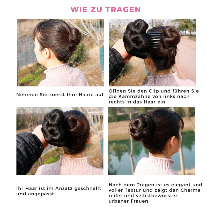 Brötchen Perücke-Clip