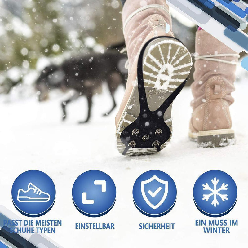 Engeliebe Universal Schneeschuh Spikes rutschfeste Schuhe Abdeckung