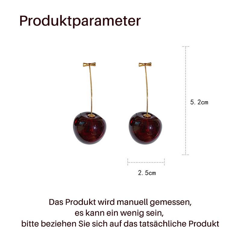Damen Kirschen Ohrringe