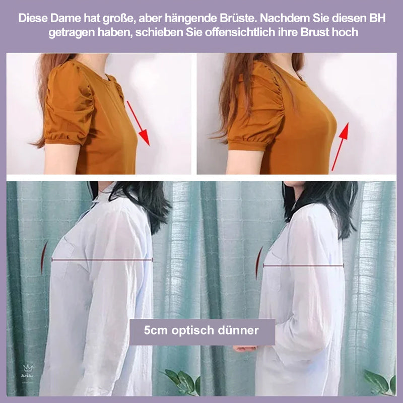 Nahtloser Weste-BH aus Spitze für Damen