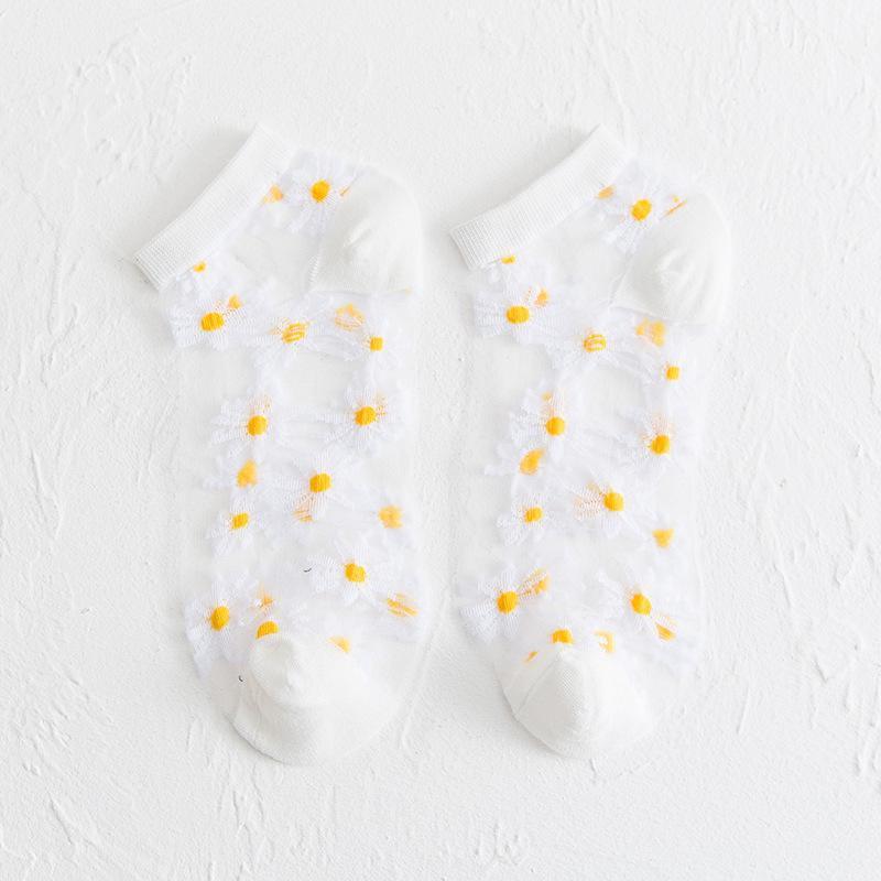 Sommer Gänseblümchen Socken