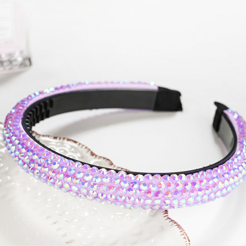 Modefarbe Diamant Stirnband